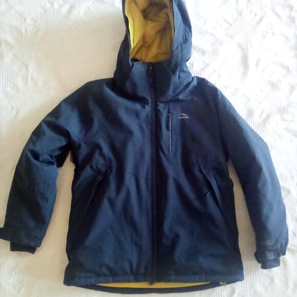 Boys LL Bean Patroller Ski Jacket NWT Waterproof Reflective Material Sz XL 18 - Picture 15 of 16
